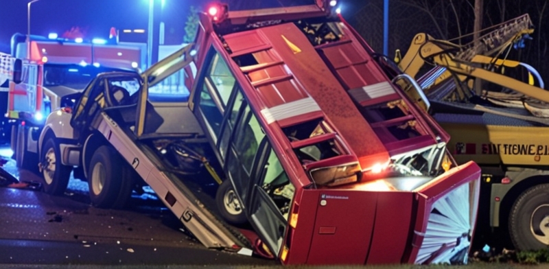 ДТП украинских автобусов в Польше